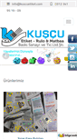 Mobile Screenshot of kuscuetiket.com